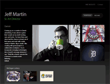 Tablet Screenshot of jeffmartinportfolio.com